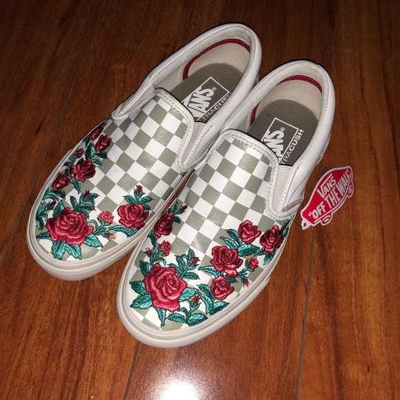 🌹Vans Checkered Rose - Picture 3 of 6
